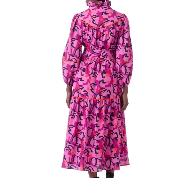 Tuckernuck Pink and Black Maxi Dress - Picture 4 of 12